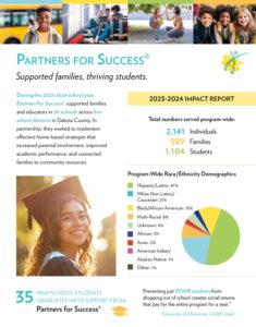 Partners For Success® 2023-2024 Impact Report