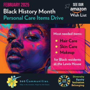 360 Communities Black History Month drive