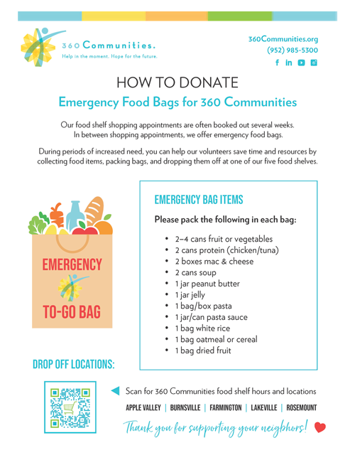 Emergency Bags